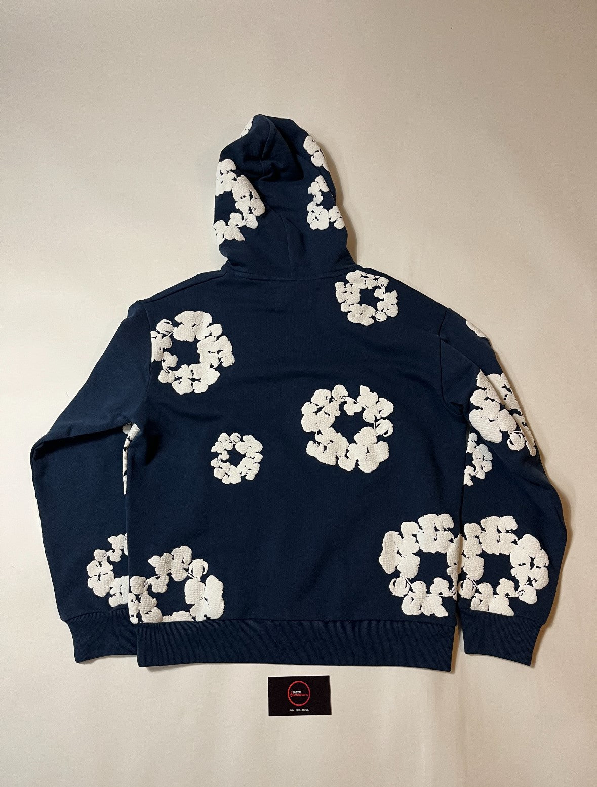 Denim Tears - The Cotton Wreath - Sweatshirt - Navy