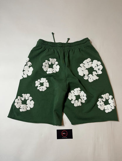 Denim Tears - The Cotton Wreath - Shorts - Green