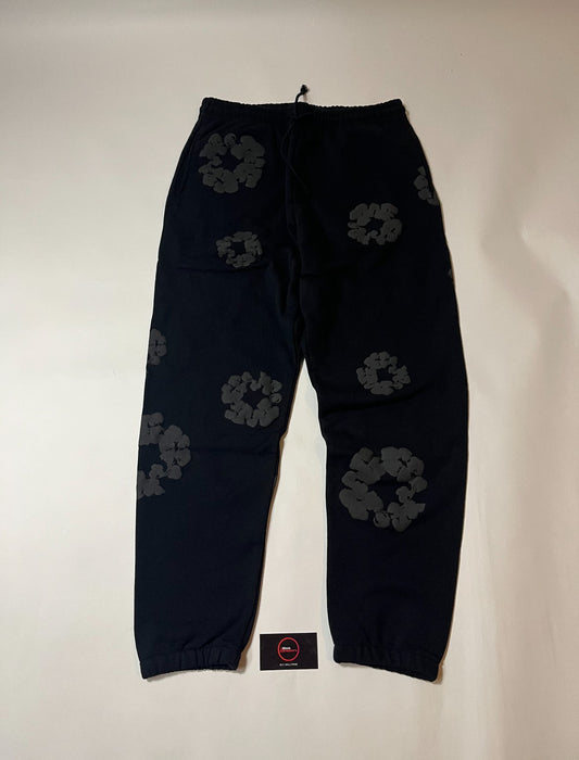 Denim Tears - The Cotton Wreath - Sweatpants - Monochrome Black