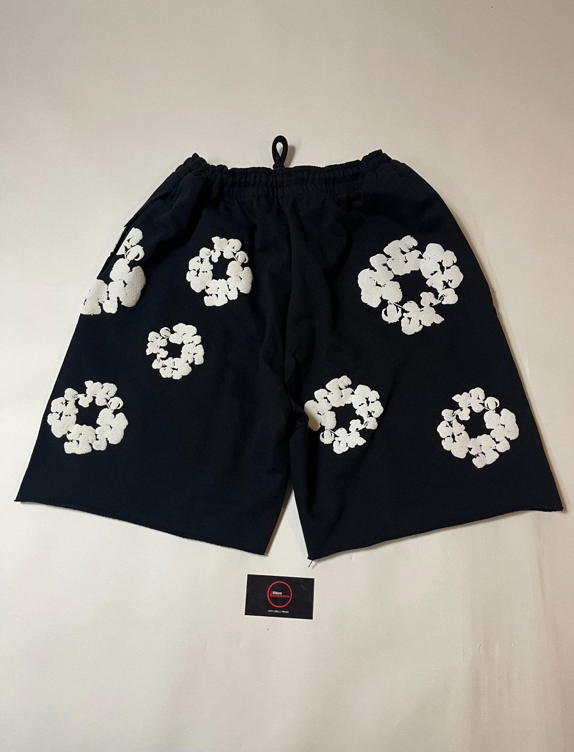 Denim Tears - The Cotton Wreath - Shorts - Black