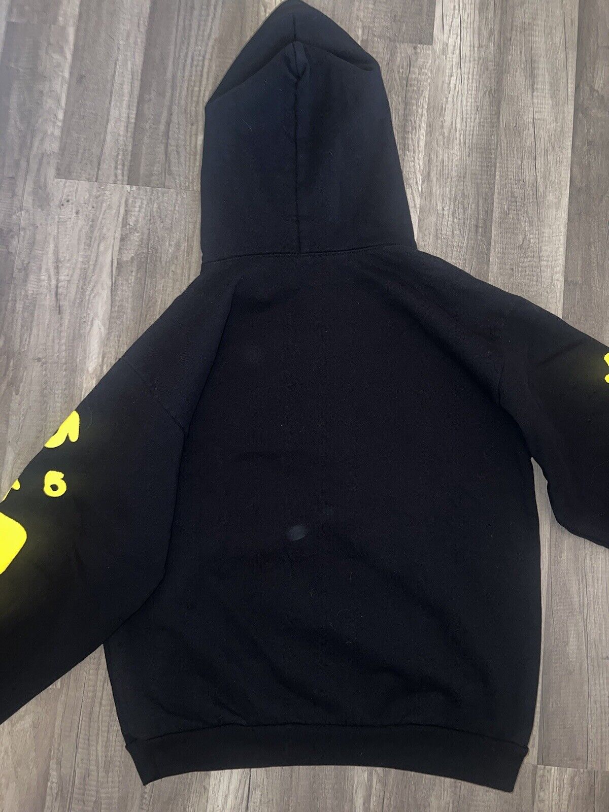 Sp5der - Beluga Hoodie - Onyx/Yellow