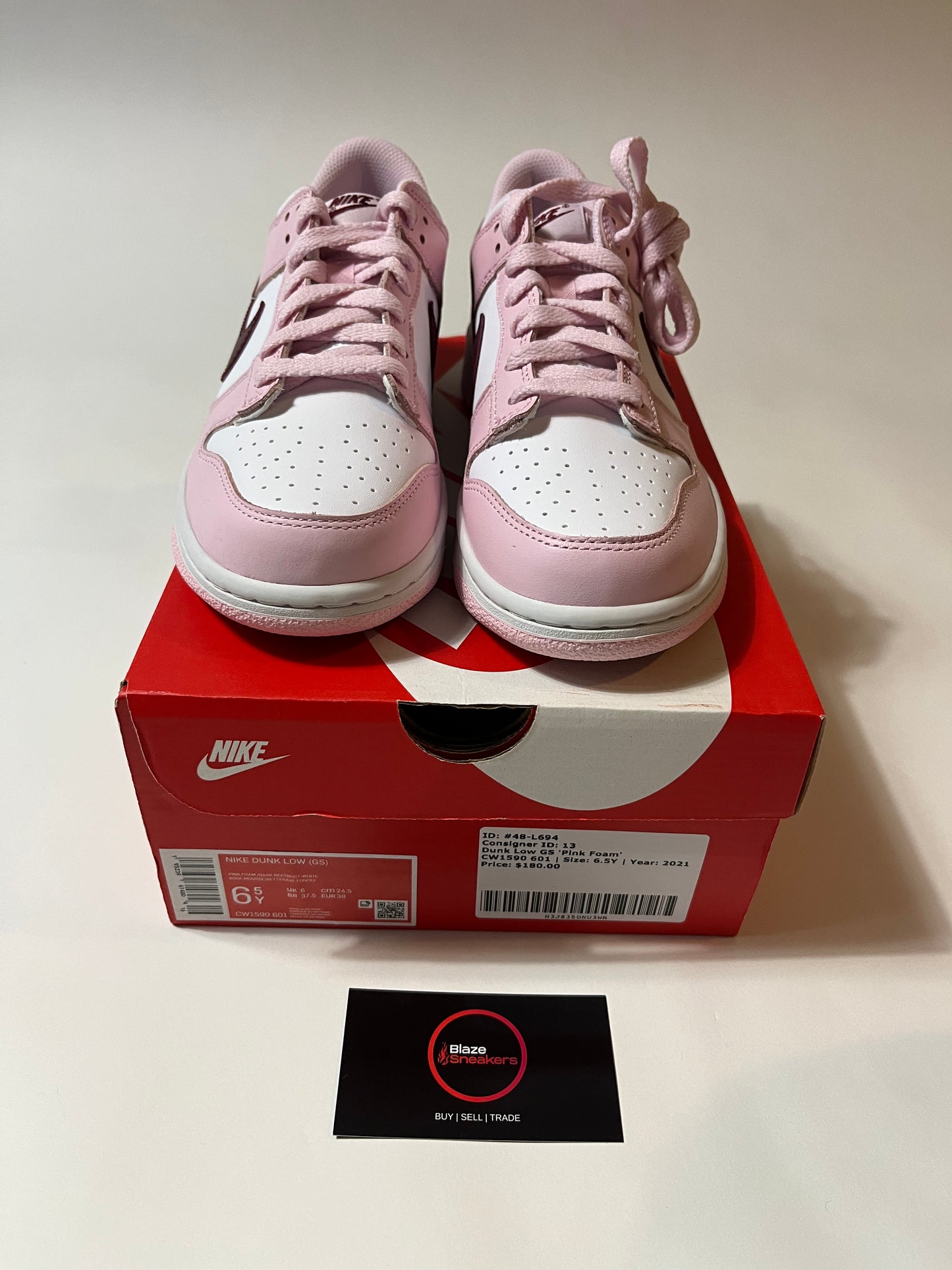 Dunk Low - Pink Foam Beetroot