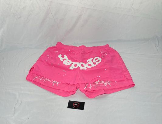 Sp5der - OG Web Double Layer Short - Pink