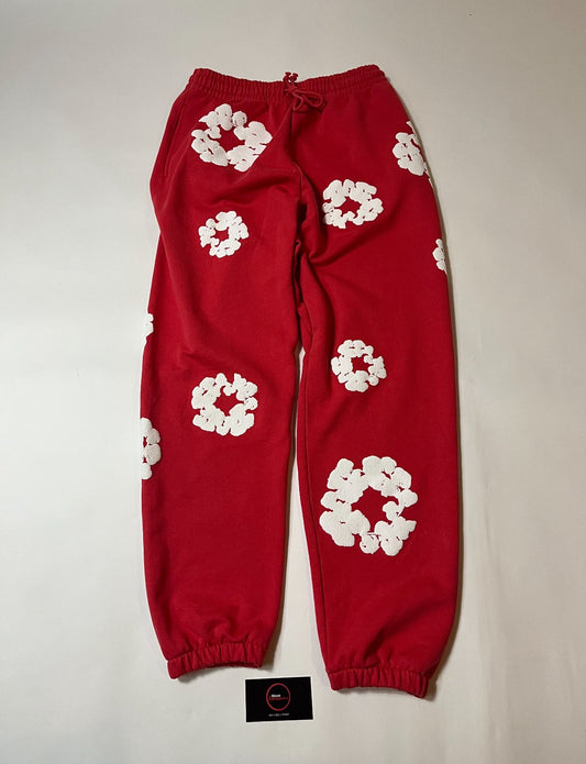 Denim Tears - The Cotton Wreath - Sweatpants - Red