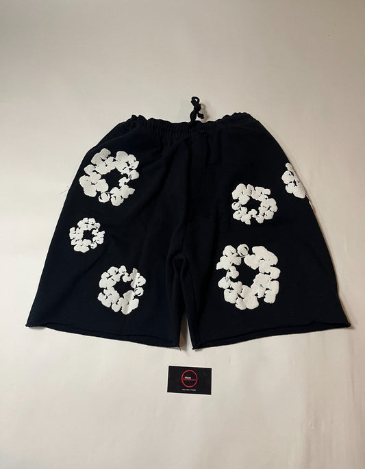 Denim Tears - The Cotton Wreath - Shorts - Black