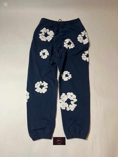 Denim Tears - The Cotton Wreath - Sweatpants - Navy