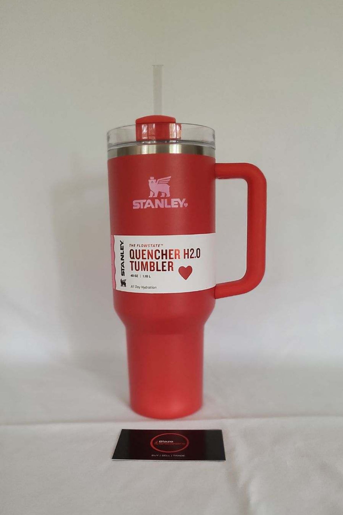 Stanley - Target Red - The Quencher H2.0 FlowState™ Tumbler | 40 OZ