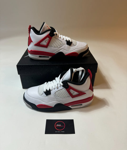 Air Jordan 4 Retro - Red Cement - Grade School