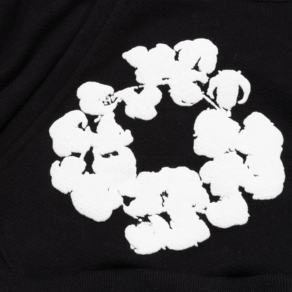 Denim Tears - The Cotton Wreath - Sweatshirt - Black